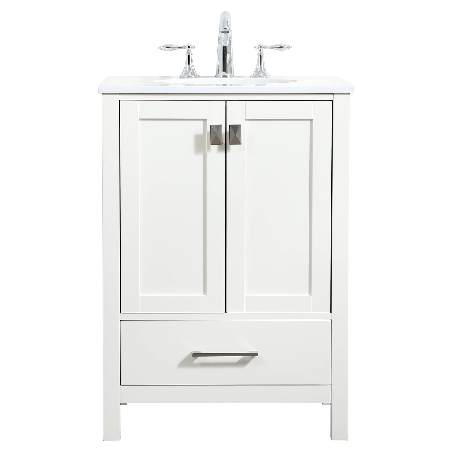 VF18824WH 24" Single Bathroom Vanity in White