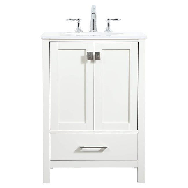 VF18824WH 24" Single Bathroom Vanity in White