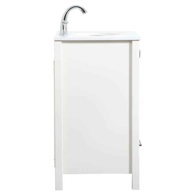 VF18824WH 24" Single Bathroom Vanity in White