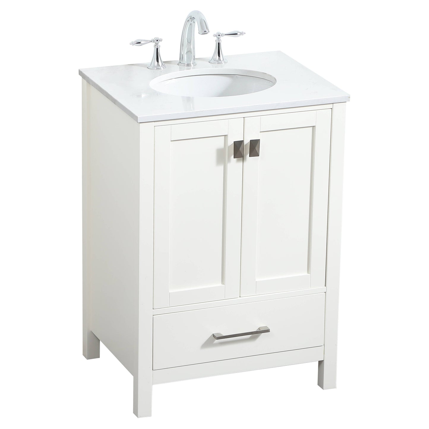 VF18824WH 24" Single Bathroom Vanity in White
