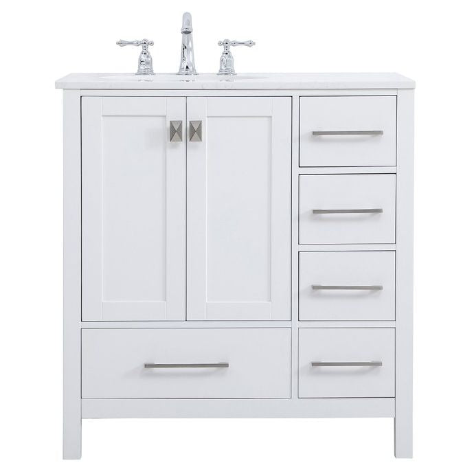 VF18832WH 32" Single Bathroom Vanity in White