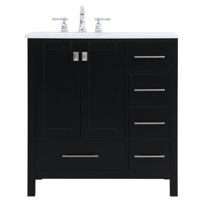 VF18832BK 32" Single Bathroom Vanity in Black