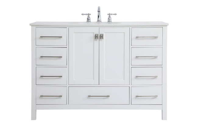 VF18848WH 48" Single Bathroom Vanity in White