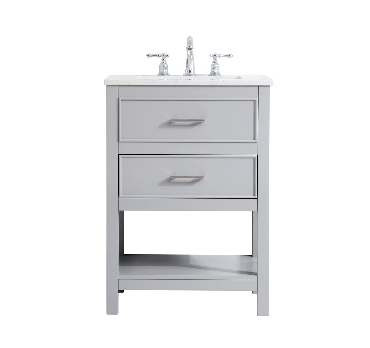VF19024GR 24" Single Bathroom Vanity in Grey