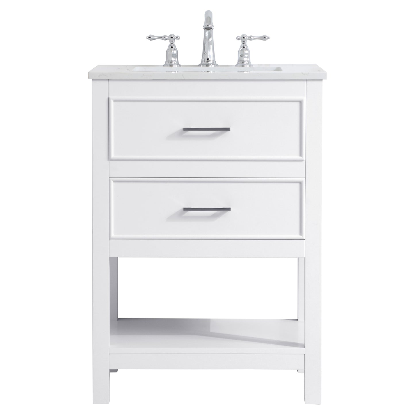 VF19024WH 24" Single Bathroom Vanity in White