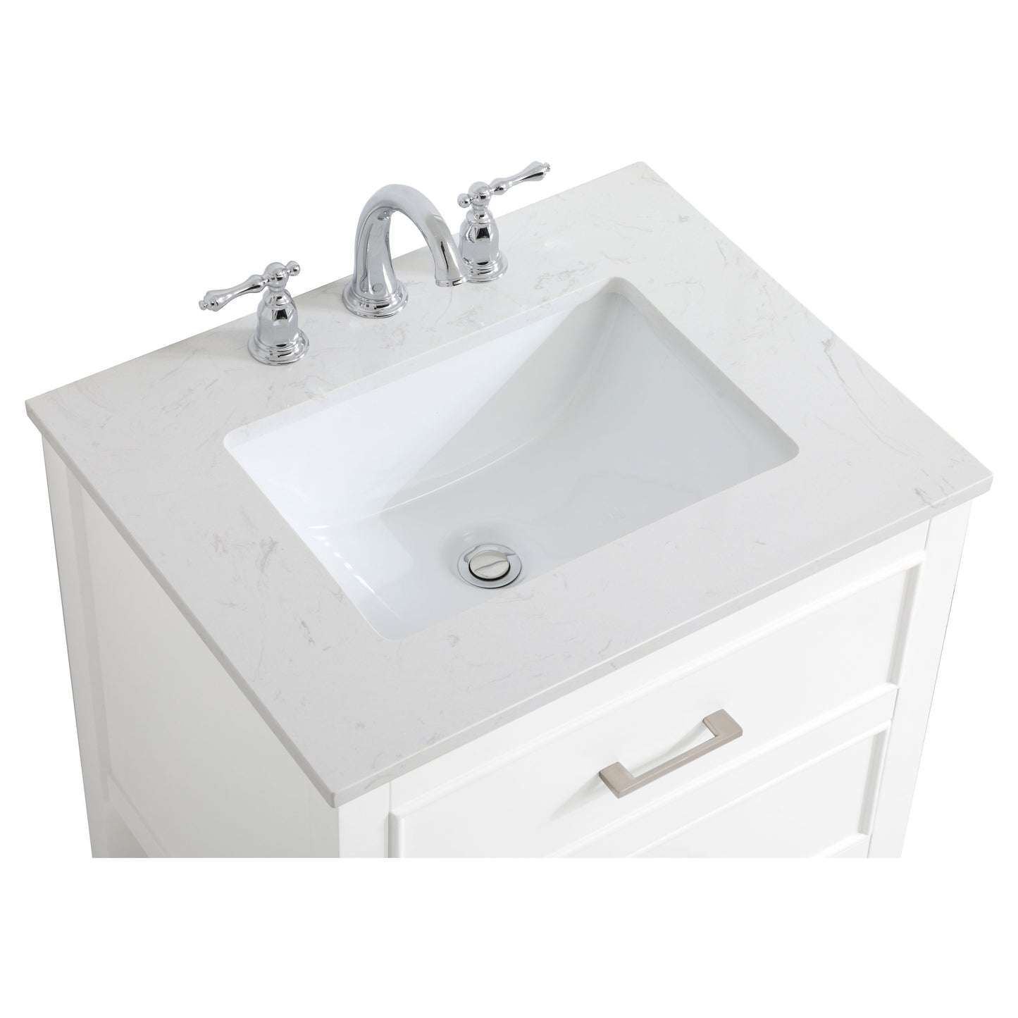 VF19024WH 24" Single Bathroom Vanity in White