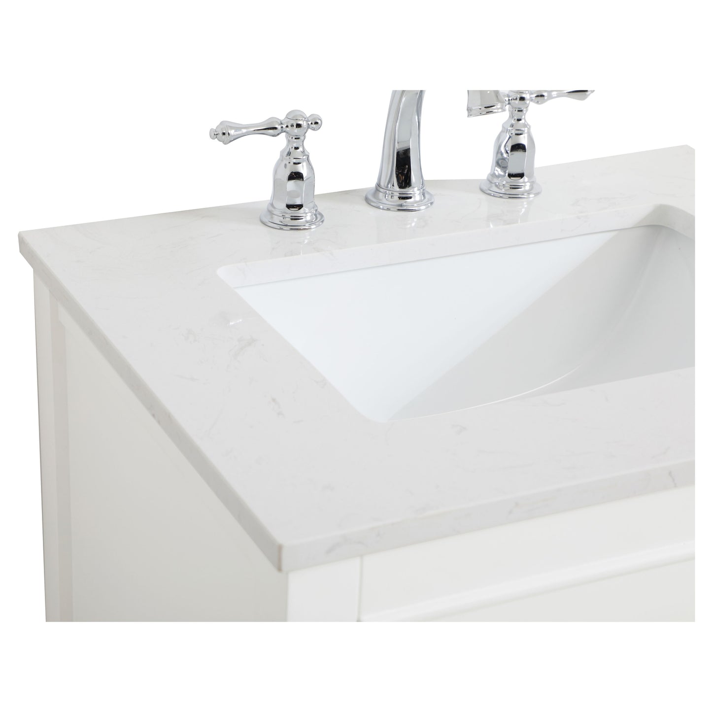 VF19024WH 24" Single Bathroom Vanity in White