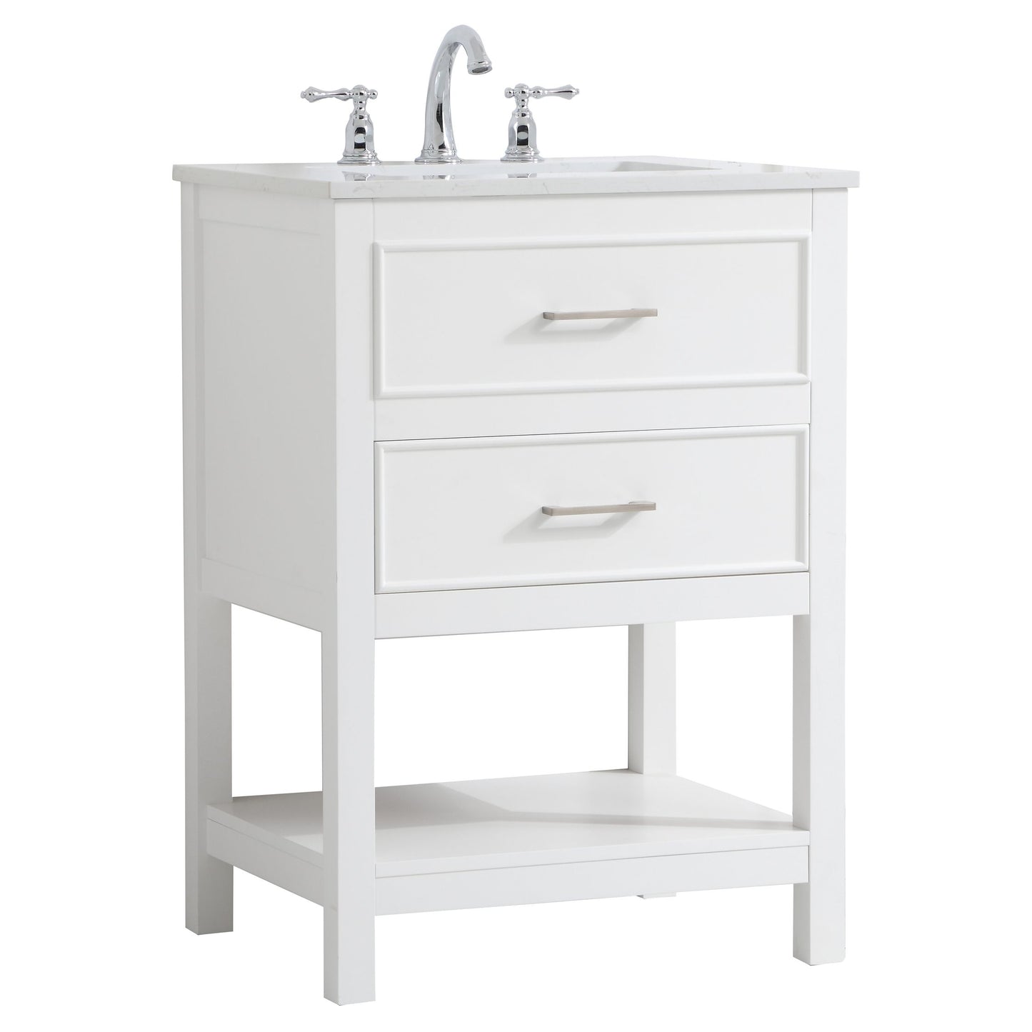 VF19024WH 24" Single Bathroom Vanity in White