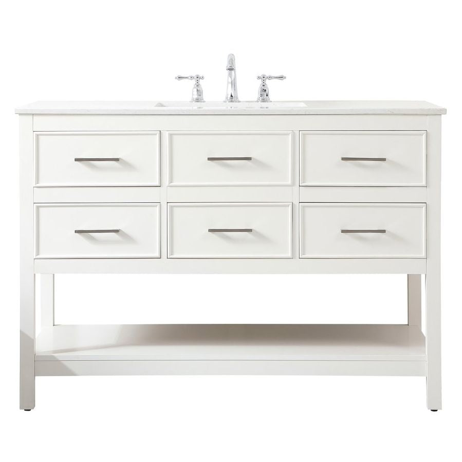 VF19048WH 48" Single Bathroom Vanity in White