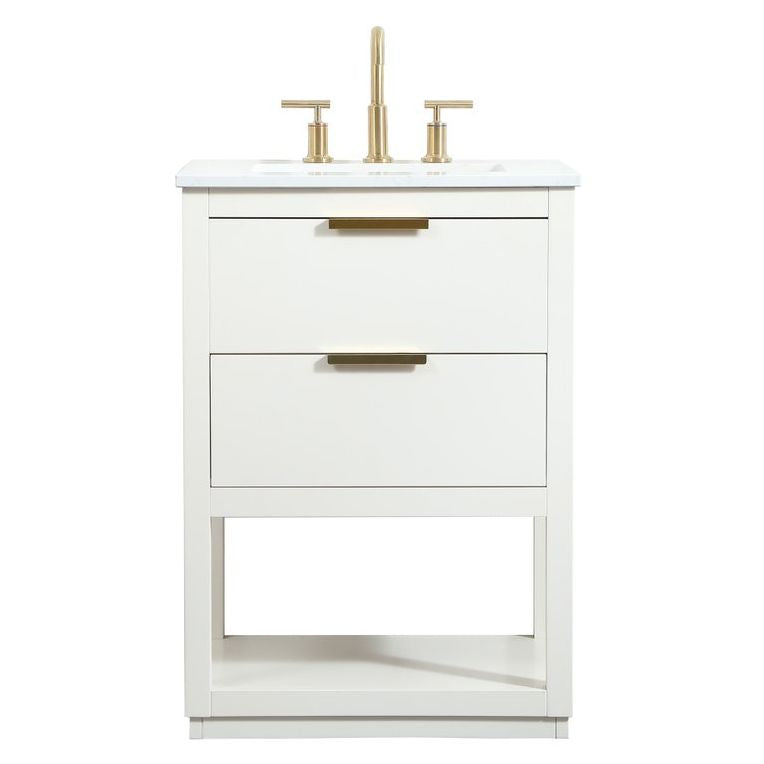 VF19224WH 24" Single Bathroom Vanity in White