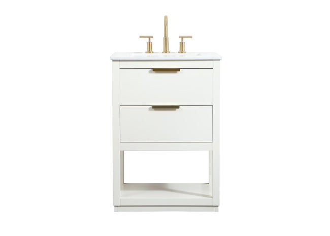 VF19224WH 24" Single Bathroom Vanity in White