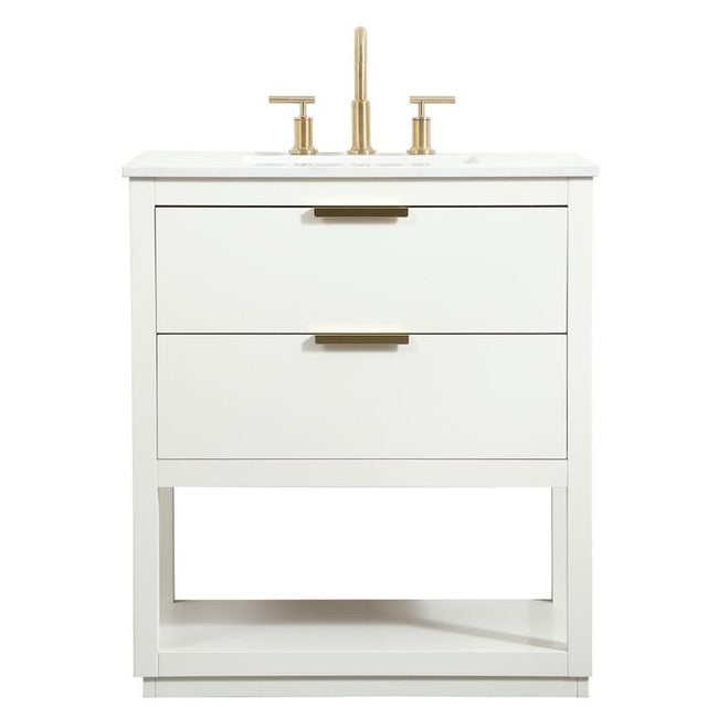 VF19230WH 30" Single Bathroom Vanity in White