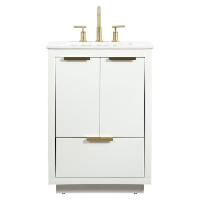 VF19424WH 24" Single Bathroom Vanity in White