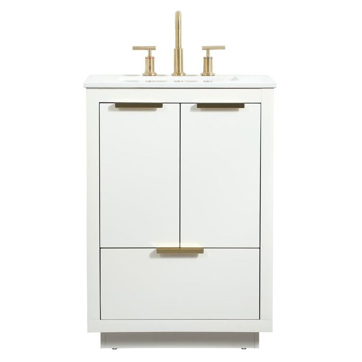 VF19424WH 24" Single Bathroom Vanity in White