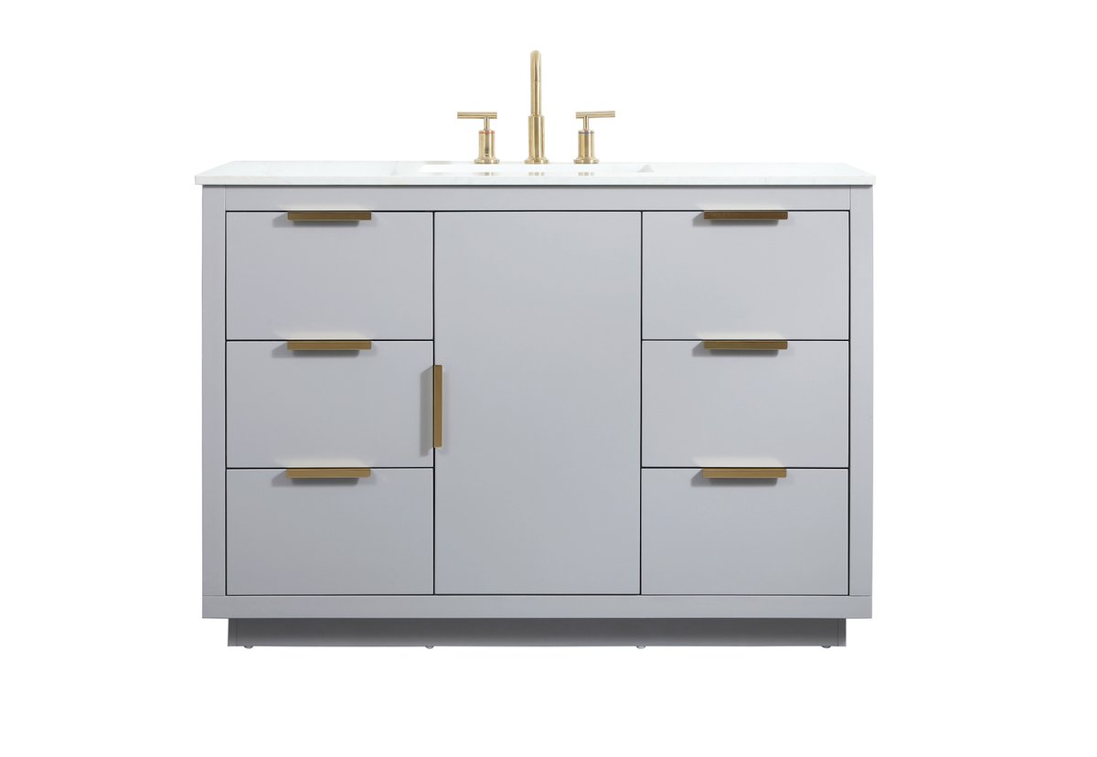VF19448GR 48" Single Bathroom Vanity in Grey