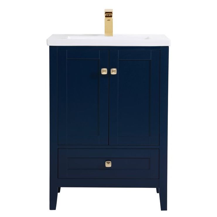VF-2001BL 24" Bathroom Vanity in Blue