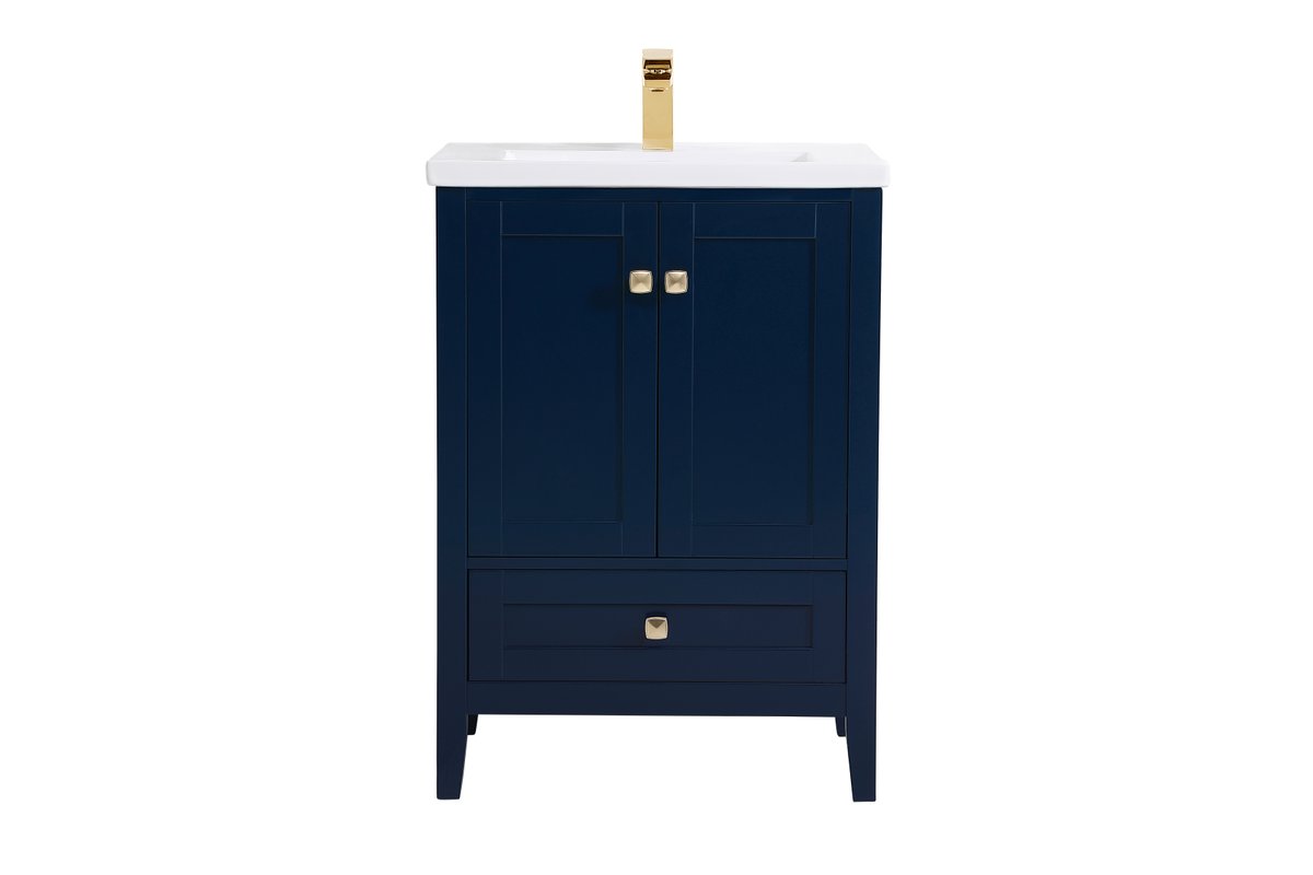 VF-2001BL 24" Bathroom Vanity in Blue