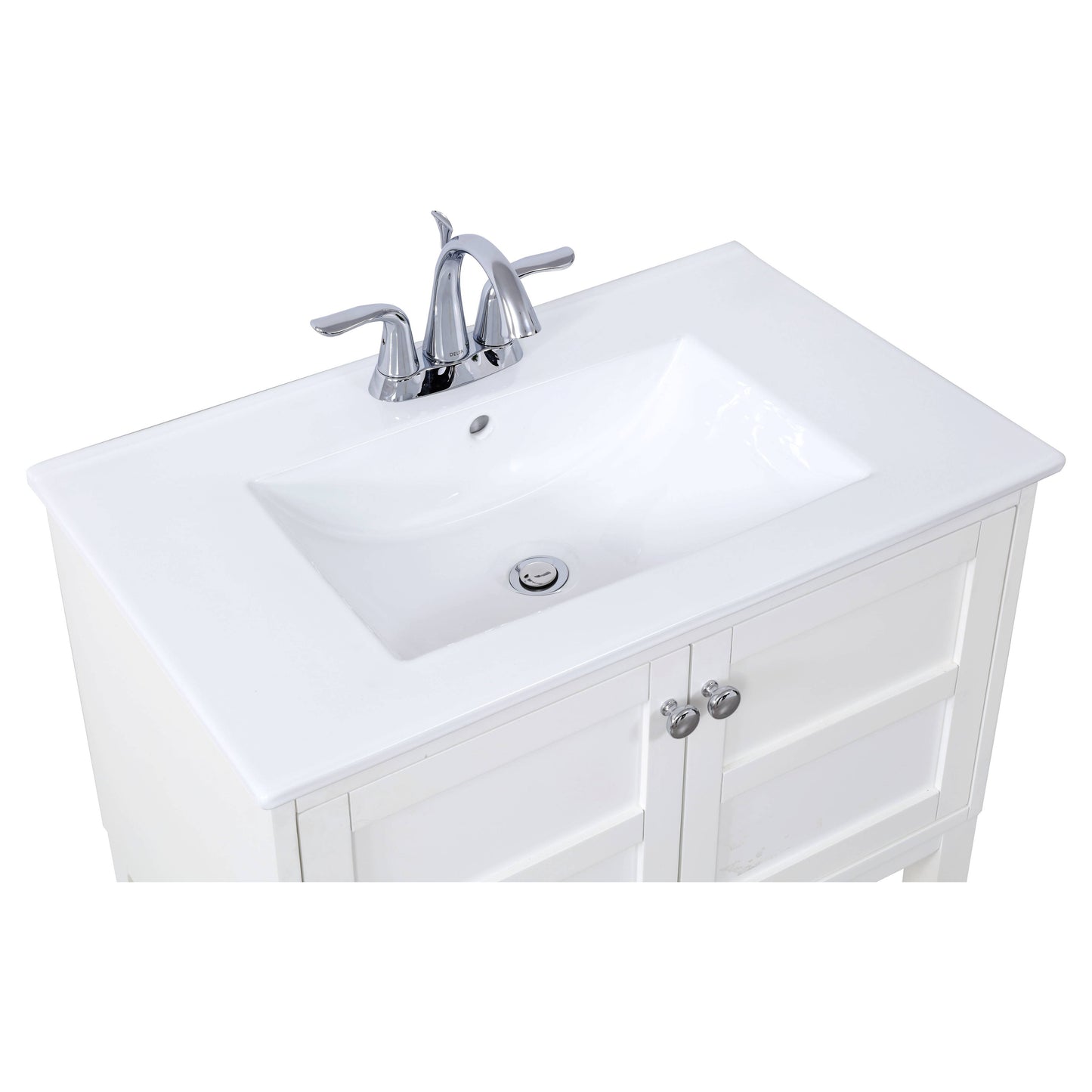 VF2530WH 30" Single Bathroom Vanity Set in White