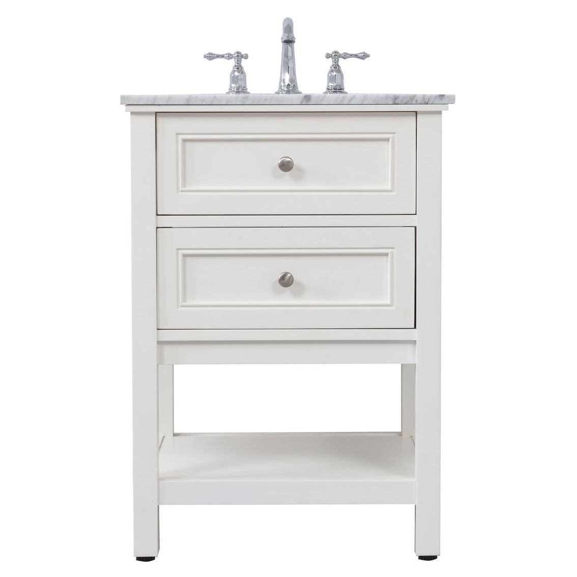 VF27024WH 24" Single Bathroom Vanity Set in White