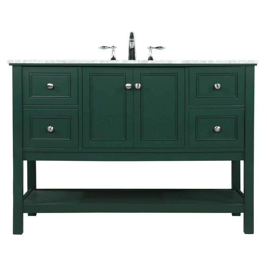 VF27048GN 48" Single Bathroom Vanity in Green