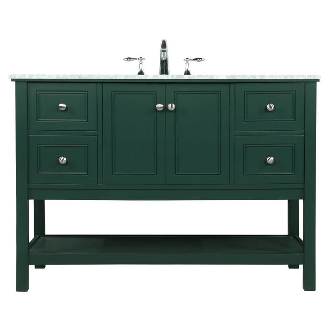 VF27048GN 48" Single Bathroom Vanity in Green