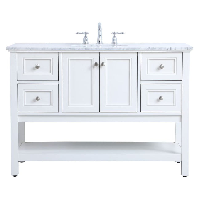VF27048WH 48" Single Bathroom Vanity Set in White