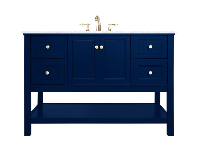 VF27048BL 48" Single Bathroom Vanity in Blue