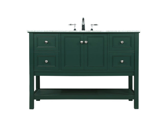 VF27048GN 48" Single Bathroom Vanity in Green
