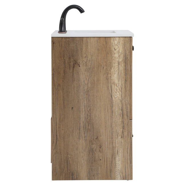 VF2824NT 24" Single Bathroom Vanity in Natural Oak