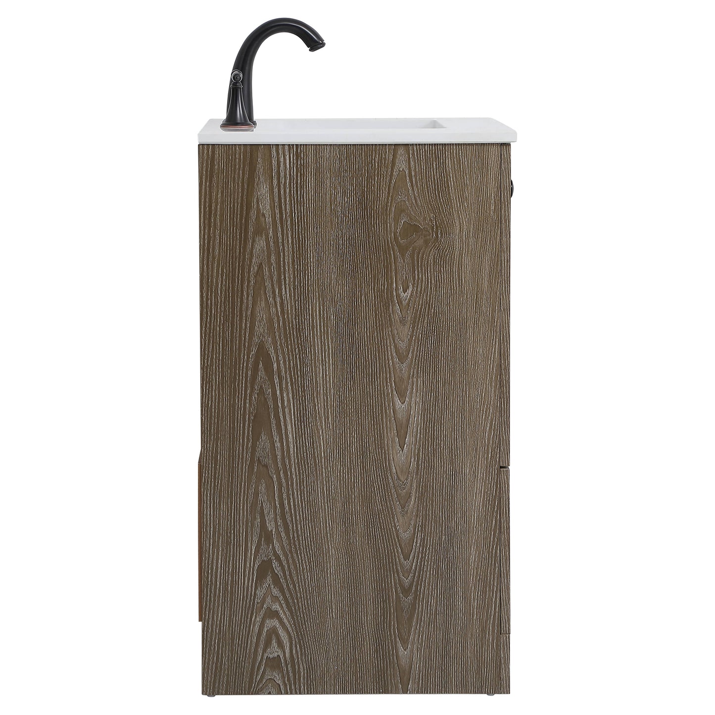 VF2824WO 24" Single Bathroom Vanity in Weathered Oak