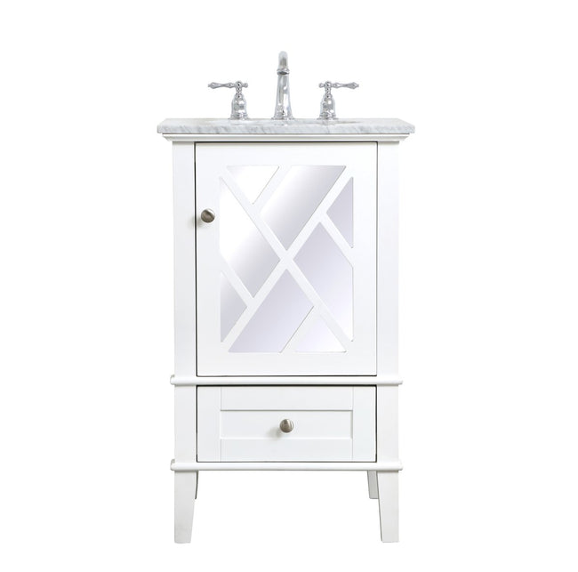 VF30221WH 21" Single Bathroom Vanity Set in White