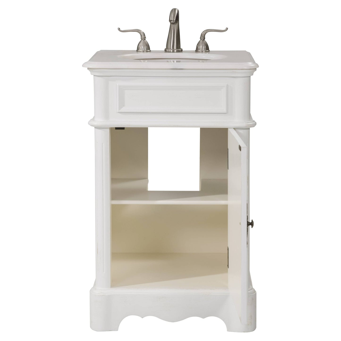 VF30421AW 21" Single Bathroom Vanity Set in Antique White