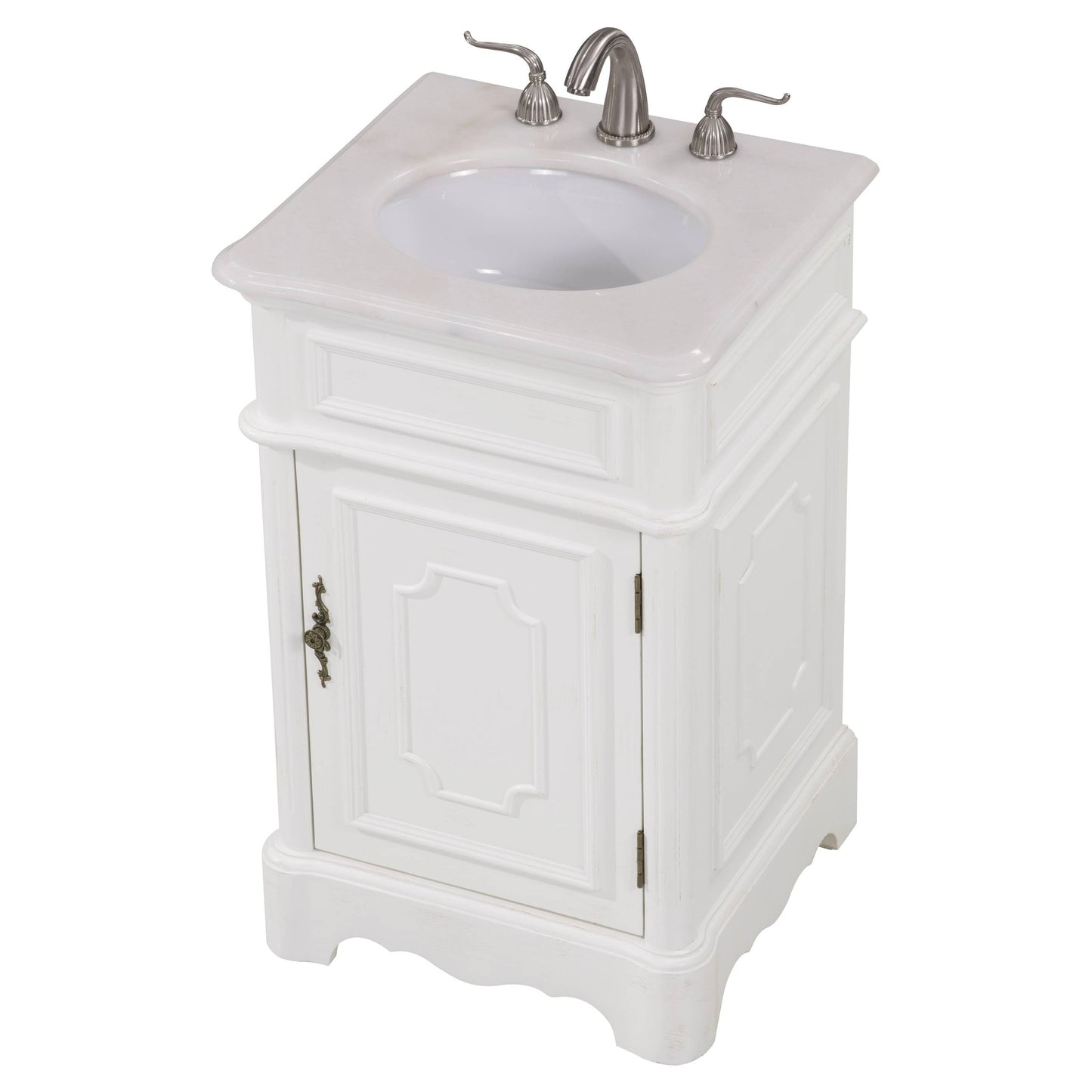 VF30421AW 21" Single Bathroom Vanity Set in Antique White