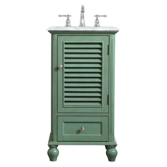 VF30519VM 19" Single Bathroom Vanity in Vintage Mint