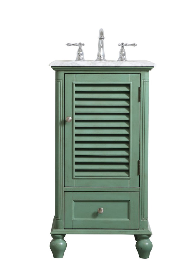 VF30519VM 19" Single Bathroom Vanity in Vintage Mint