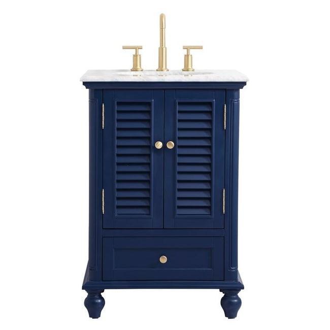 VF30524BL 24" Single Bathroom Vanity in Blue
