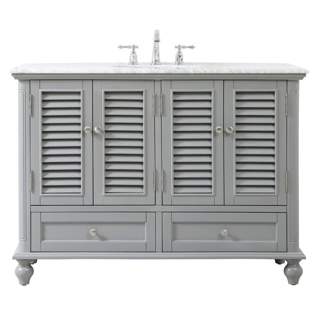 VF30548GR 48" Single Bathroom Vanity in Grey