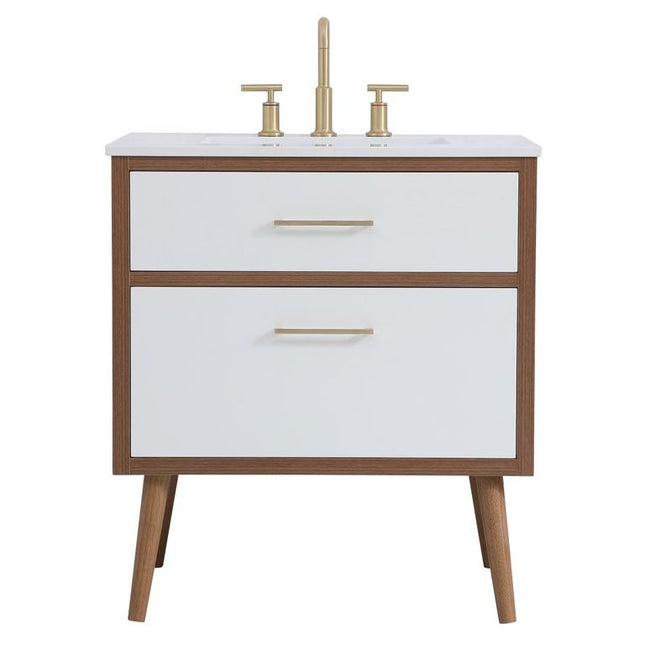 VF41030WH 30" Bathroom Vanity in White