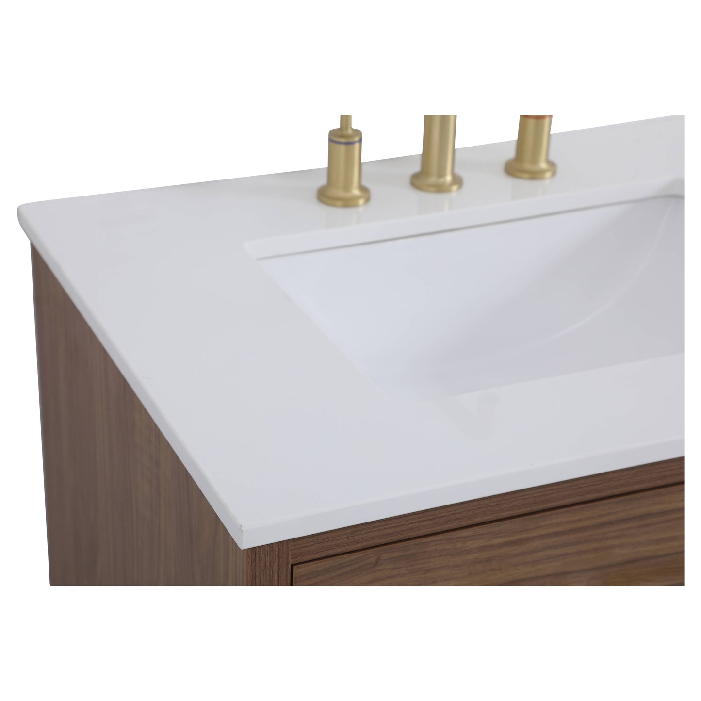 VF41030WB 30" Bathroom Vanity in Walnut Brown