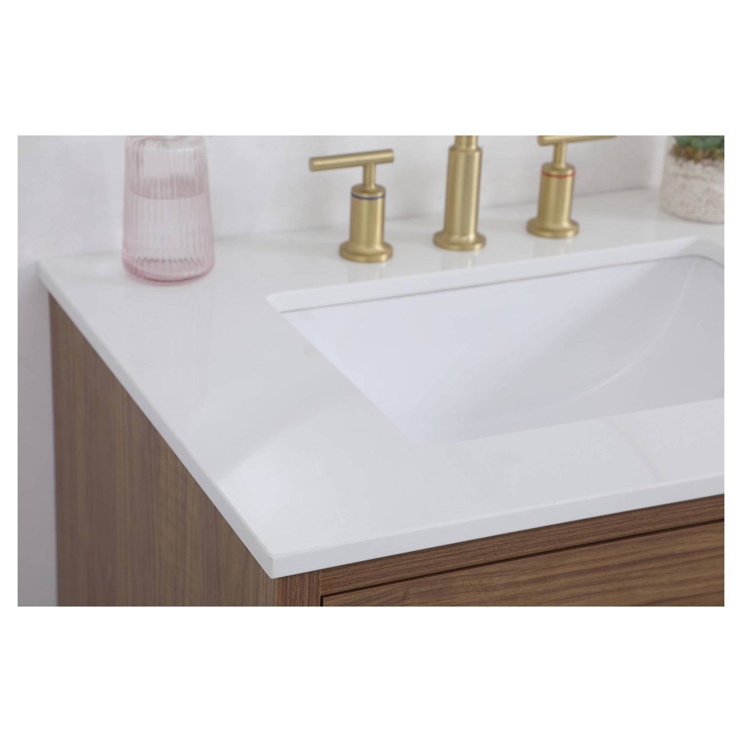 VF41030WB 30" Bathroom Vanity in Walnut Brown