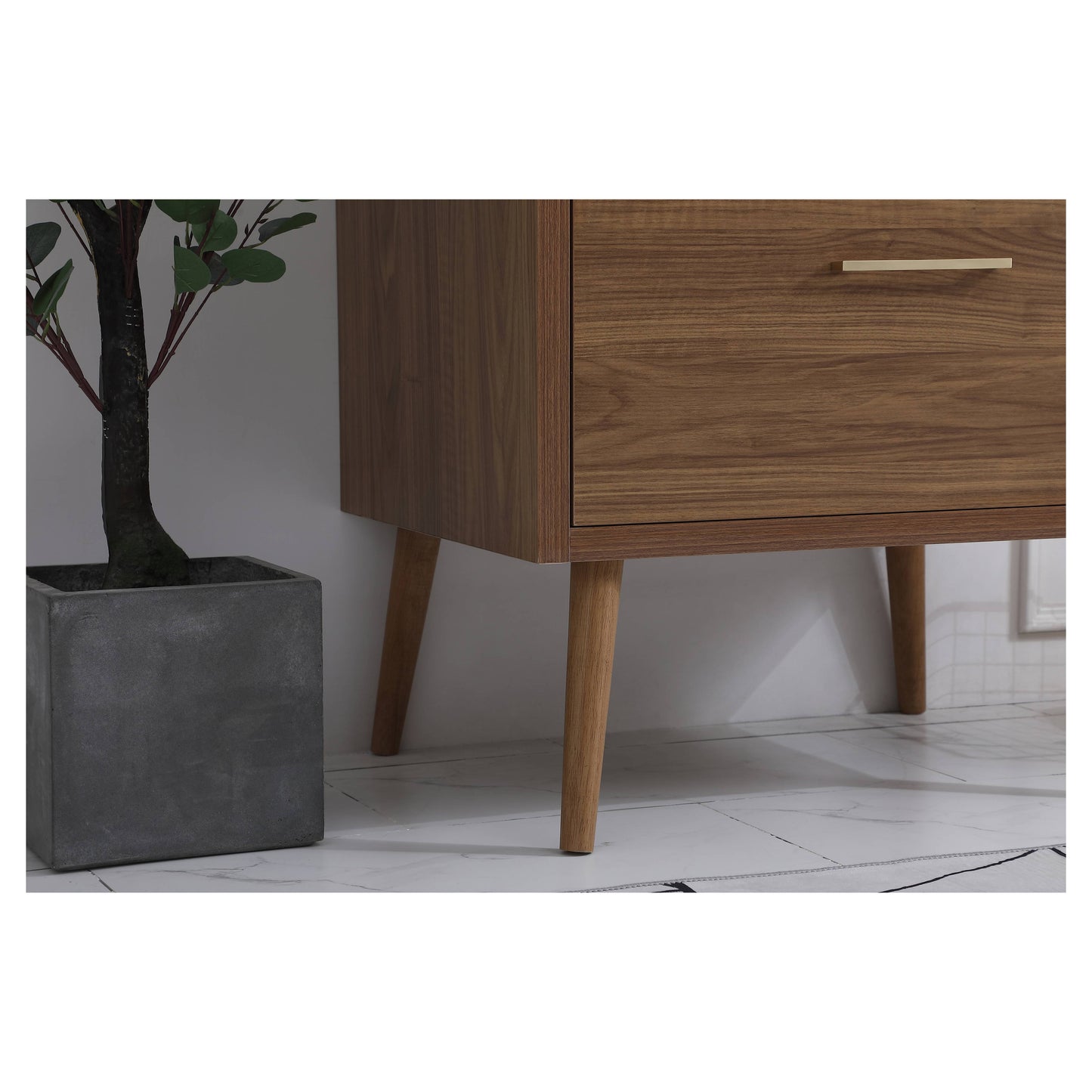 VF41030WB 30" Bathroom Vanity in Walnut Brown