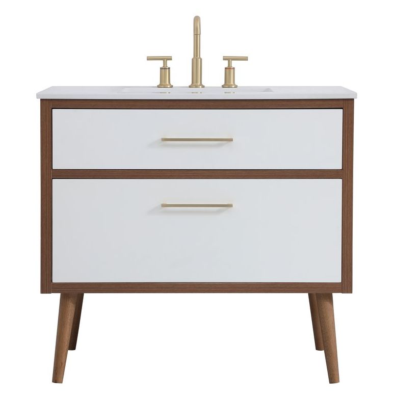 VF41036WH 36" Bathroom Vanity in White