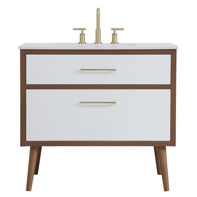 VF41036WH 36" Bathroom Vanity in White