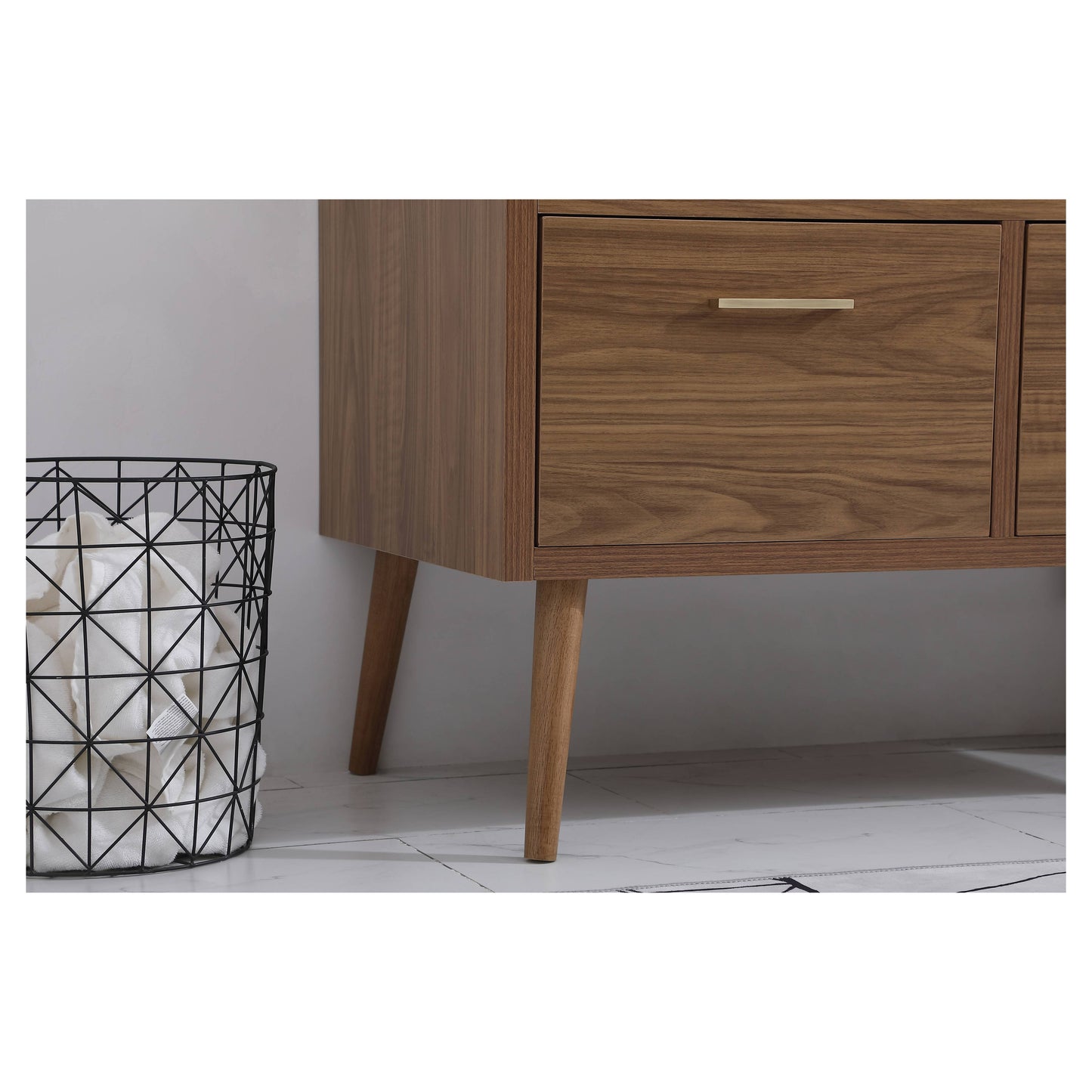 VF41042WB 42" Bathroom Vanity in Walnut Brown