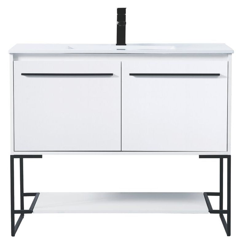 VF42040WH 40" Single Bathroom Vanity in White