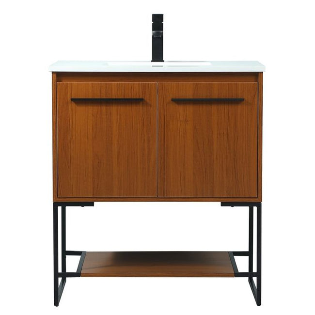 VF42530MTK 30" Single Bathroom Vanity in Teak