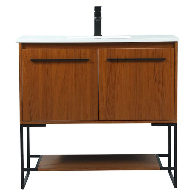 VF42536MTK 36" Single Bathroom Vanity in Teak