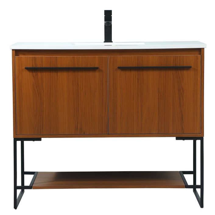 VF42540MTK 40" Single Bathroom Vanity in Teak