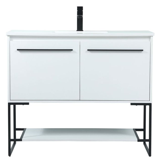VF42540MWH 40" Single Bathroom Vanity in White