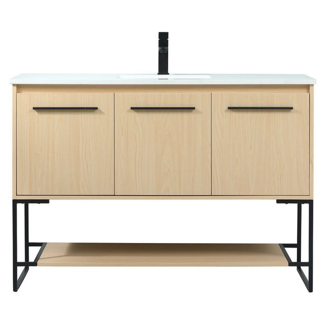 VF42548MMP 48" Single Bathroom Vanity in Maple